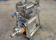 Stainless Steel Plate and Frame Oil Filter Machine, 150mm Dia Industrial Filters