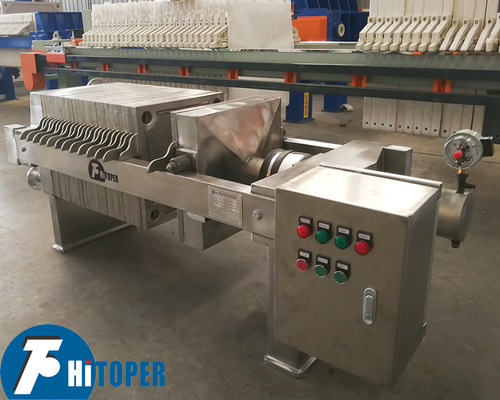 450x450mm Stainless Steel Filter Press for Solid-Liquid Separation in Various Industries