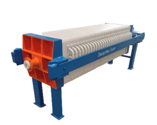 Manual Cake Discharge Chamber Filter Press for Mineral Sludge Wastewater Treatment and Industrial Solid Liquid Separation