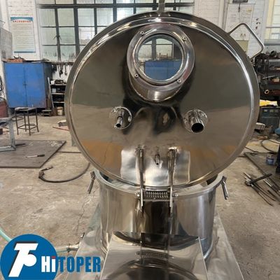 600mm Stainless Steel Drum Separator, Platfom Base Centrifuge Upper Manual Unloading