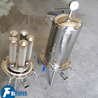 Industrial Waste Water Cartridge Filter with Fine Filtration SS Element