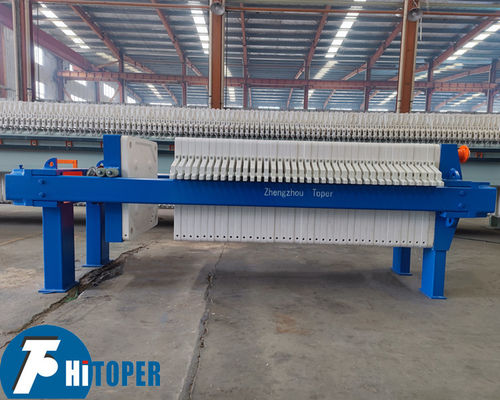 imprensa de filtro da câmara 50m2 para a purificação de óleo em fábricas de tratamento do óleo com a placa da câmara de 870mm