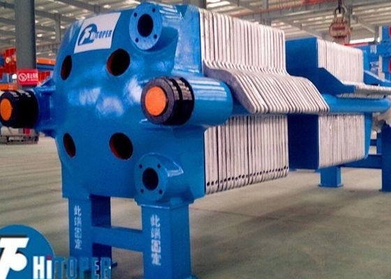 Pressão de filtragem de ferro fundido com compressão hidráulica e mecânica para filtragem eficaz em aplicações industriais